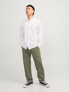 Jack & Jones Relaxed Fit Klassikalised püksid -Dusty Olive - 12248606