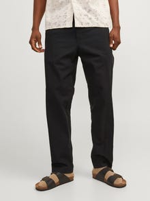 Jack & Jones Calças clássicas Relaxed Fit -Black - 12248606