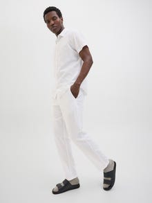 Jack & Jones Relaxed Fit Joggebukse -White - 12248606