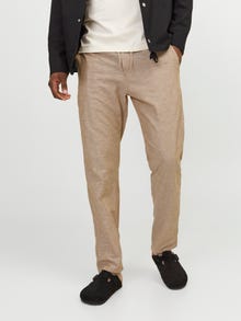 Jack & Jones Relaxed Fit Classic trousers -Rubber - 12248606