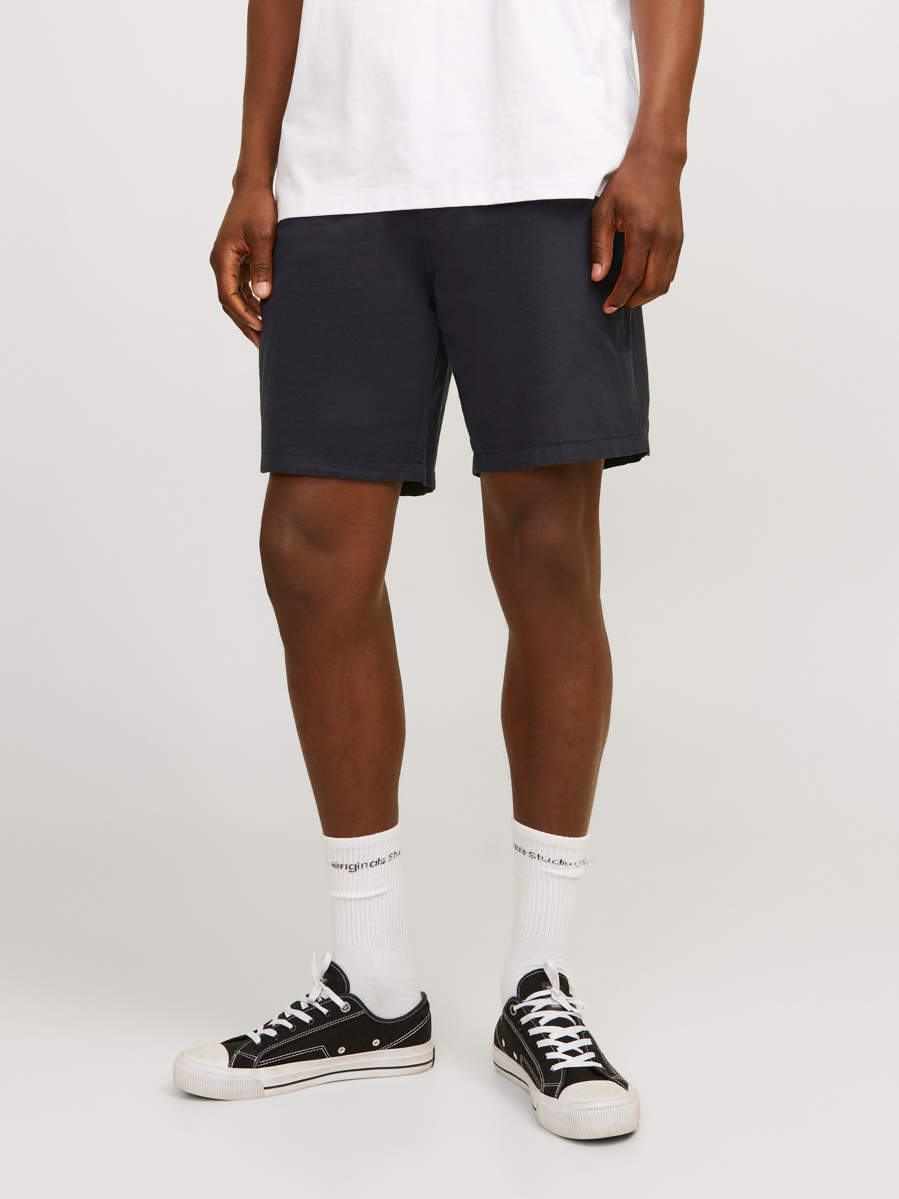 Jack & Jones Tapered Fit Chinoshorts -Black - 12248627