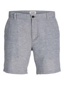 Jack & Jones Calções Chino Tapered Fit -Faded Denim - 12248627