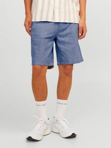 Jack & Jones Calções Chino Tapered Fit -Faded Denim - 12248627