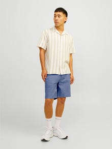 Jack & Jones Calções Chino Tapered Fit -Faded Denim - 12248627