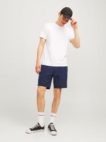 Jack & Jones Short chino Tapered Fit -Navy Blazer - 12248627