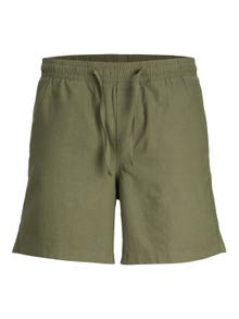 Jack & Jones Regular Fit Regular Fit Shorts -Dusty Olive - 12248629