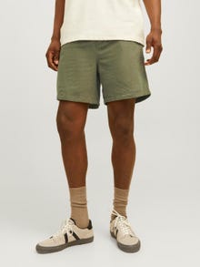 Jack & Jones Regular Fit Σορτς με κανονική εφαρμογή -Dusty Olive - 12248629