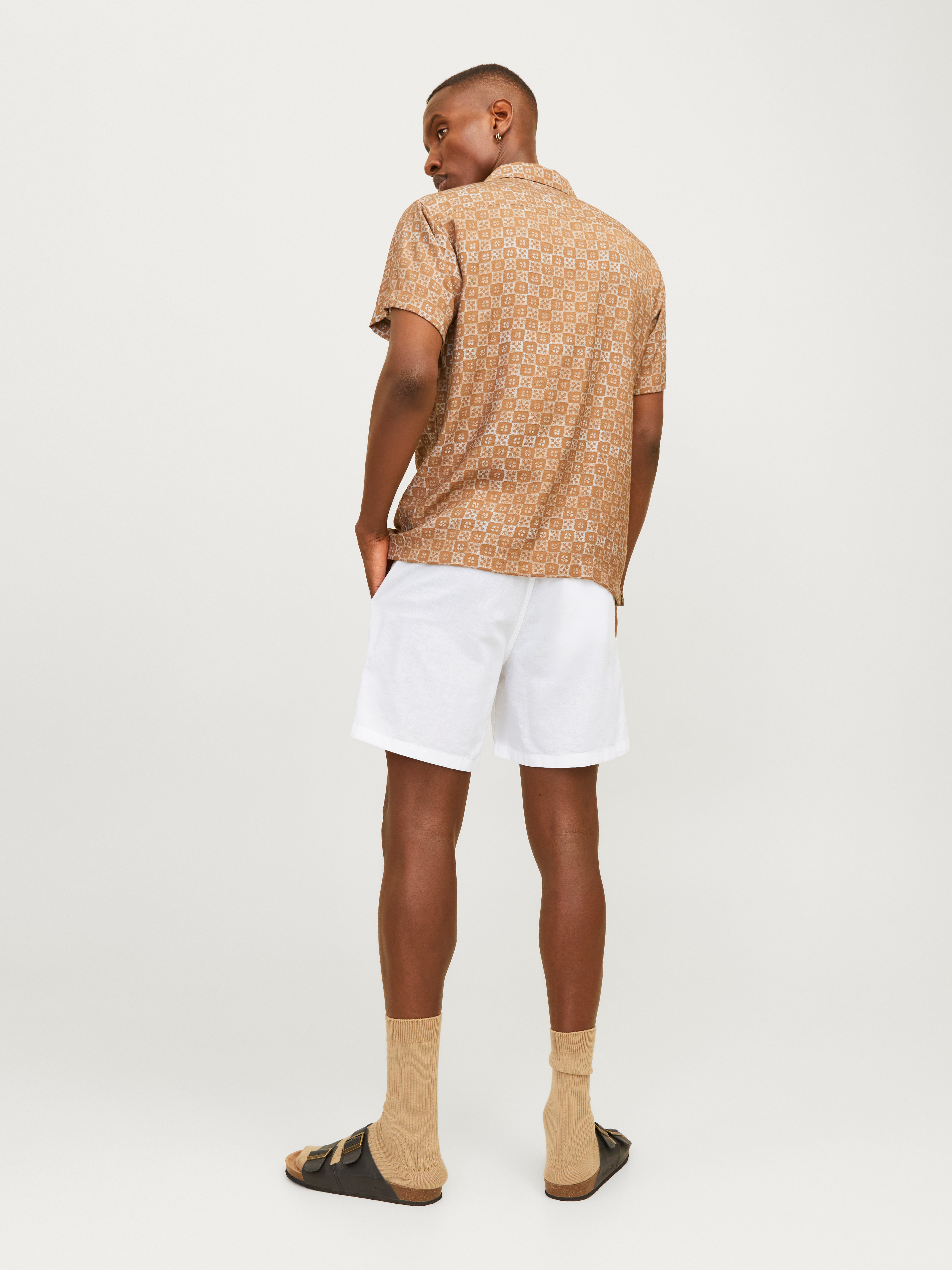 Jack & Jones Regular Fit Shortsit -Bright White - 12248629