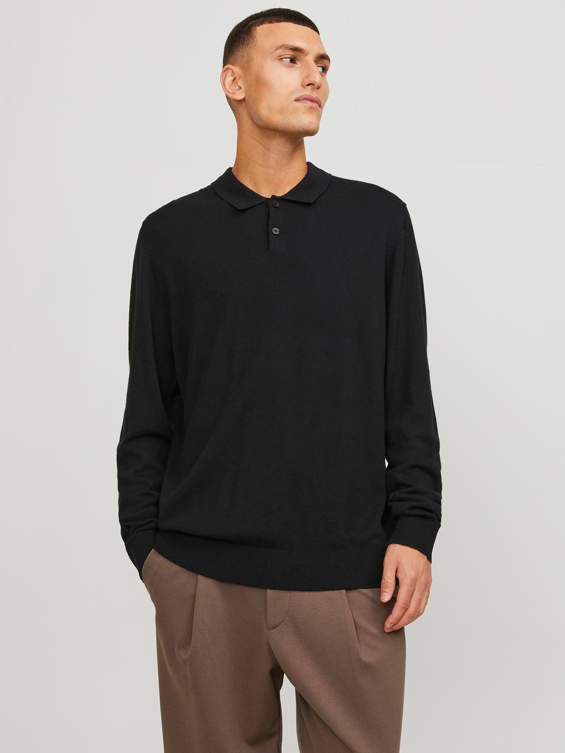 Jack & Jones Sima Trikó -Black - 12248637