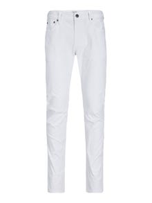 Jack & Jones Παντελόνι Slim Fit Chinos -White - 12248680