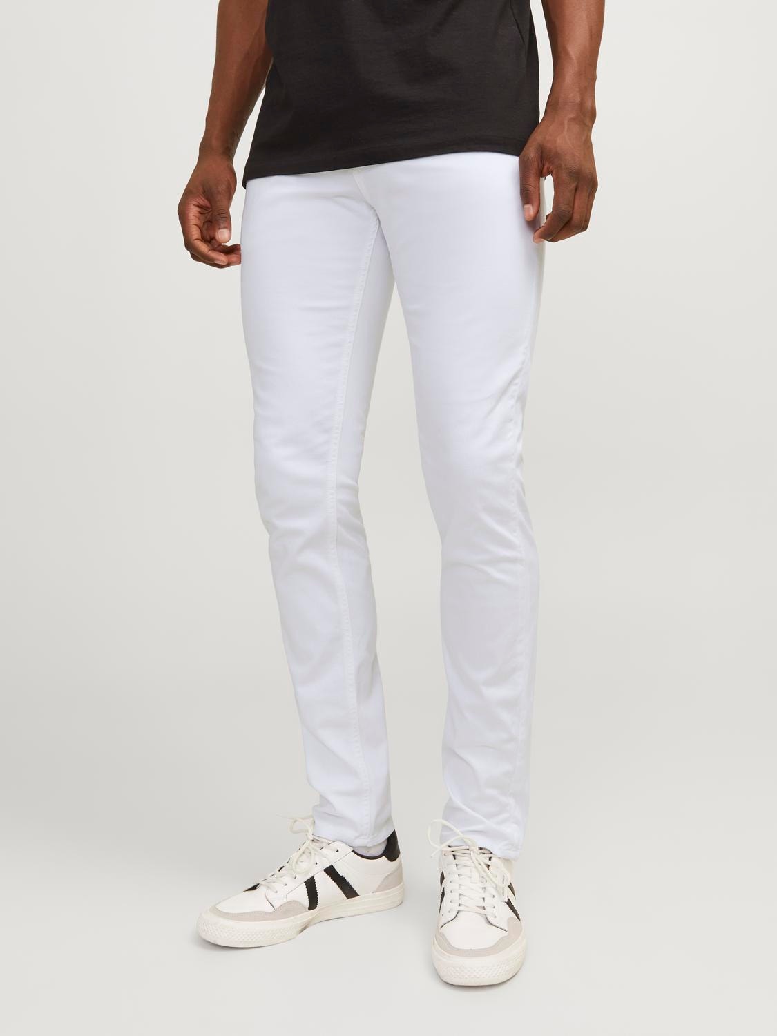 Jack & Jones Pantaloni chino Slim Fit -White - 12248680