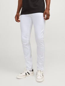 Jack & Jones Slim Fit Puuvillased püksid -White - 12248680