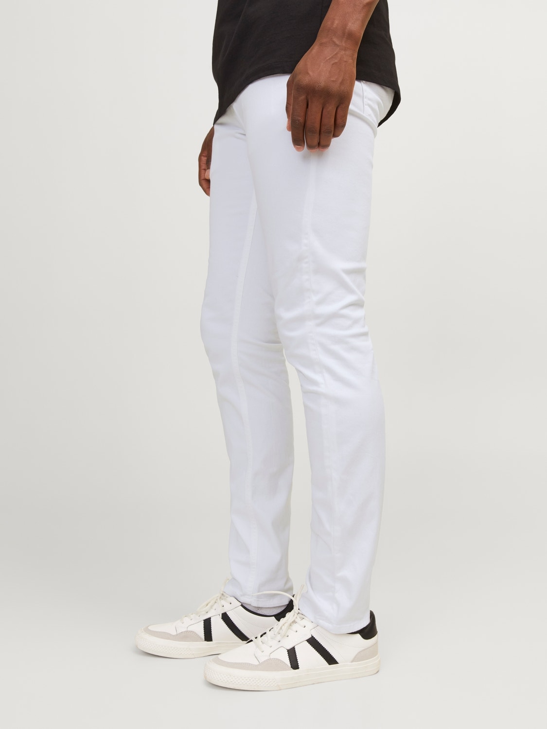 Jack & Jones Slim Fit Spodnie chino -White - 12248680