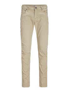 Jack & Jones Slim Fit Spodnie chino -Crockery - 12248680