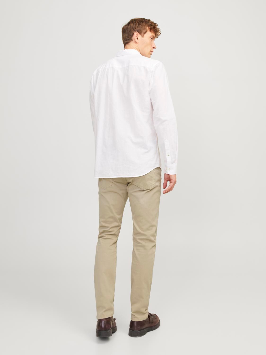 Jack & Jones Calças Chino Slim Fit -Crockery - 12248680