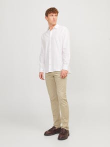 Jack & Jones Slim Fit Chinobukser -Crockery - 12248680