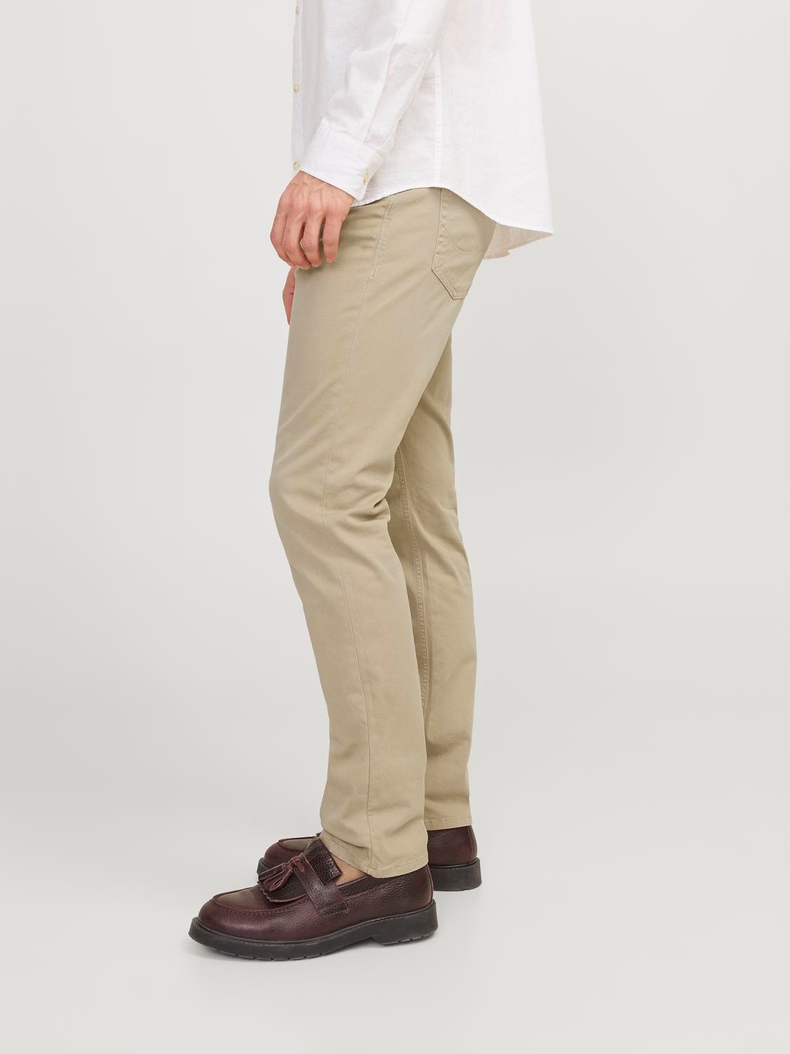 Jack & Jones Calças Chino Slim Fit -Crockery - 12248680