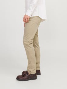 Jack & Jones Slim Fit Spodnie chino -Crockery - 12248680