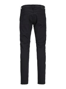 Jack & Jones Slim Fit Puuvillased püksid -Black - 12248680