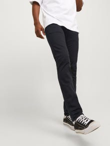 Jack & Jones Slim Fit Puuvillased püksid -Black - 12248680