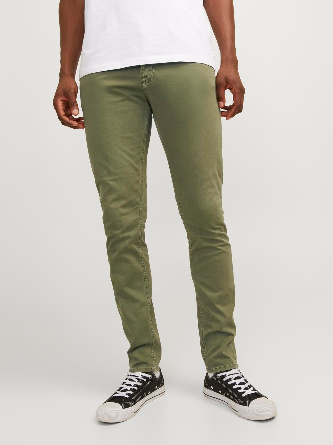 Jack & Jones Slim Fit Chino-housut -Deep Lichen Green - 12248680