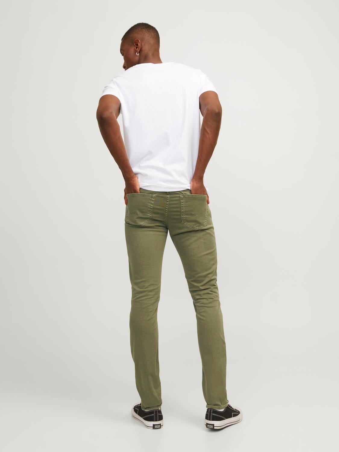 Jack & Jones Slim Fit Chino-housut -Deep Lichen Green - 12248680