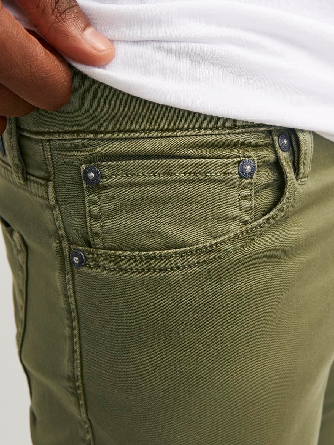 Jack & Jones Pantalon chino Slim Fit -Deep Lichen Green - 12248680