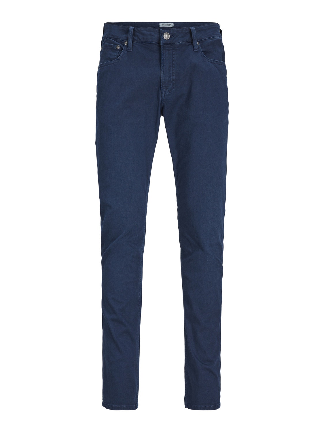 Jack & Jones Slim Fit Plátěné kalhoty Chino -Navy Blazer - 12248680