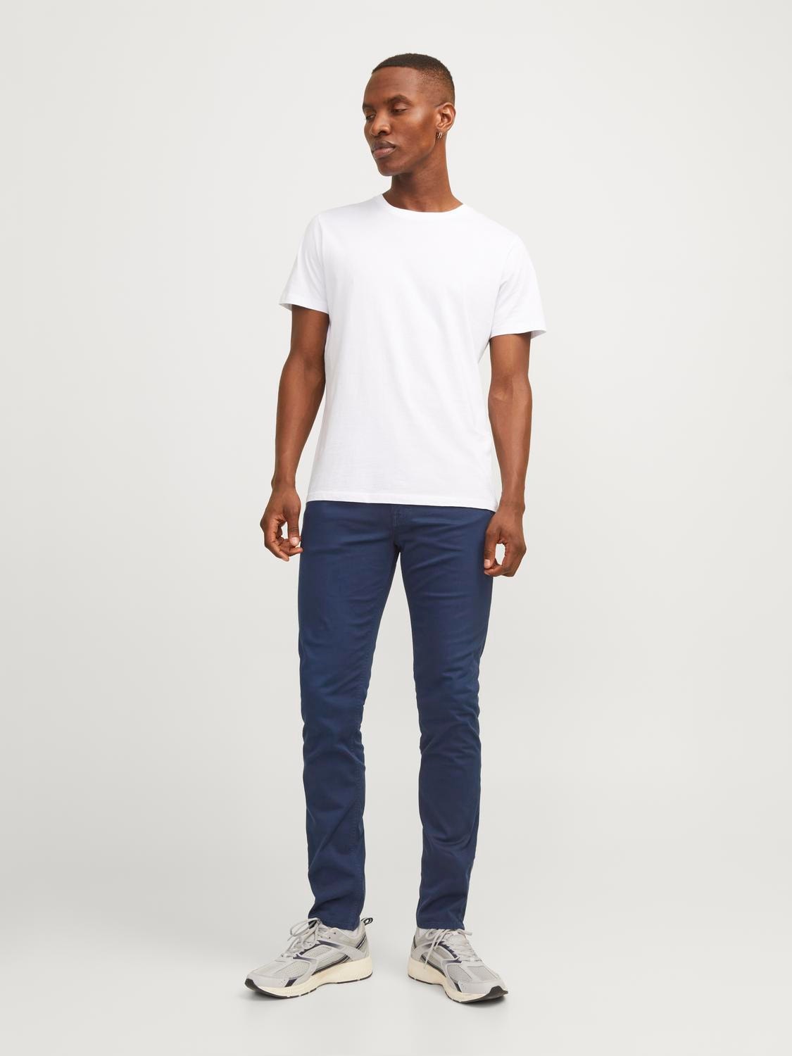 Jack & Jones Pantalones chinos Slim Fit -Navy Blazer - 12248680