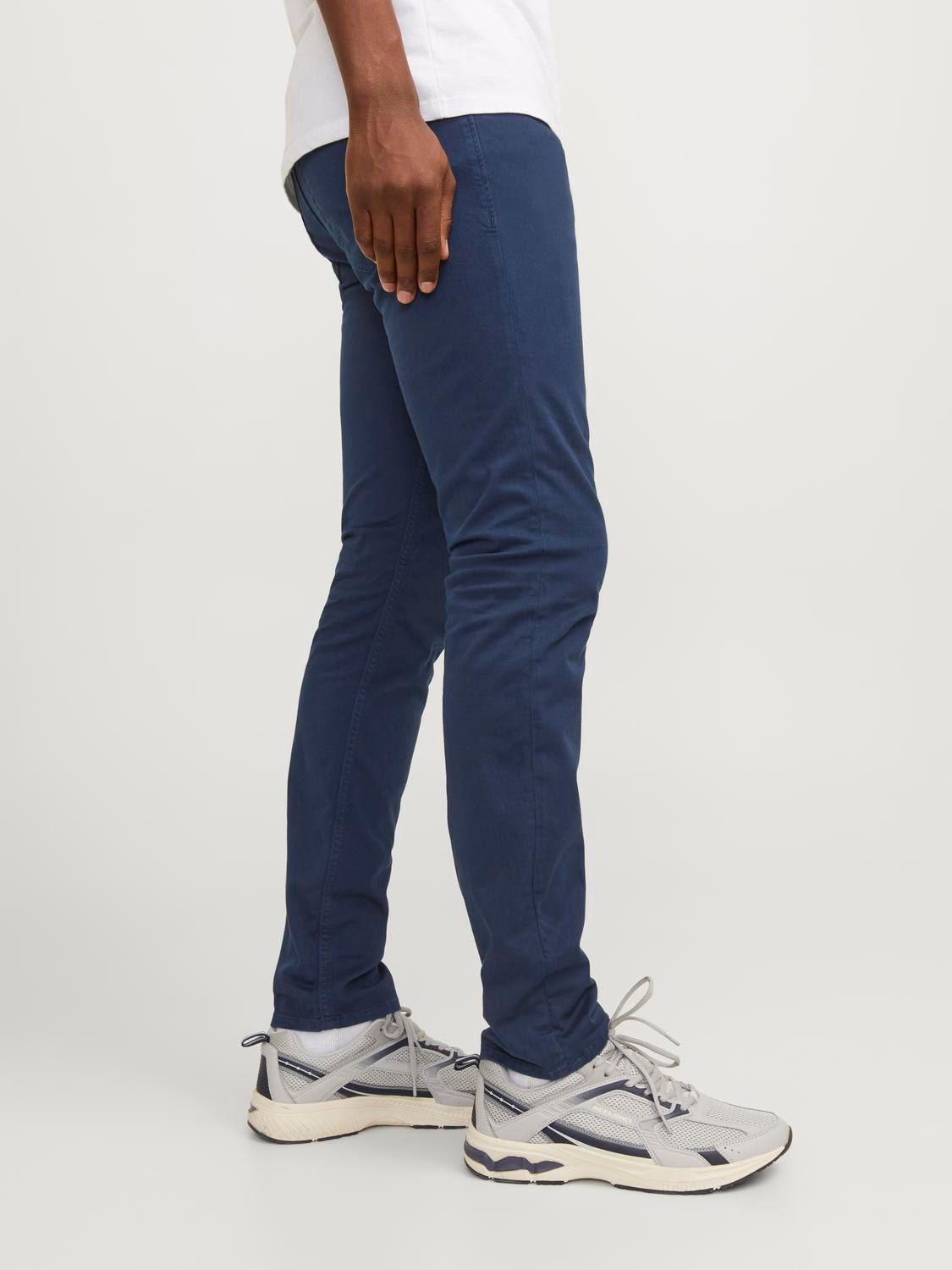 Jack & Jones Pantaloni chino Slim Fit -Navy Blazer - 12248680