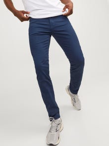 Jack & Jones Παντελόνι Slim Fit Chinos -Navy Blazer - 12248680