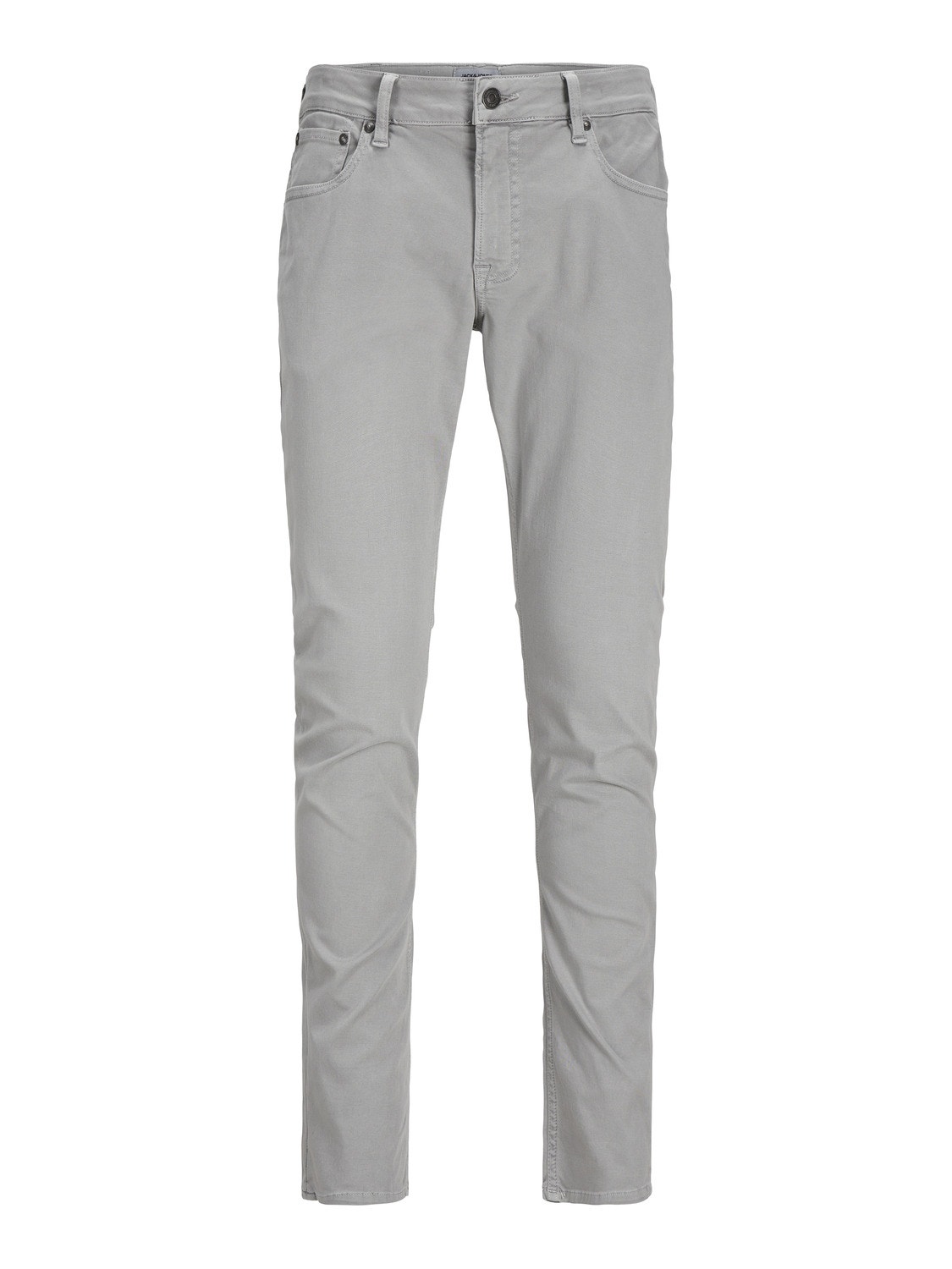 Jack & Jones Slim Fit Puuvillased püksid -Ultimate Grey - 12248680