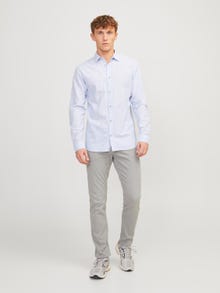 Jack & Jones Παντελόνι Slim Fit Chinos -Ultimate Grey - 12248680