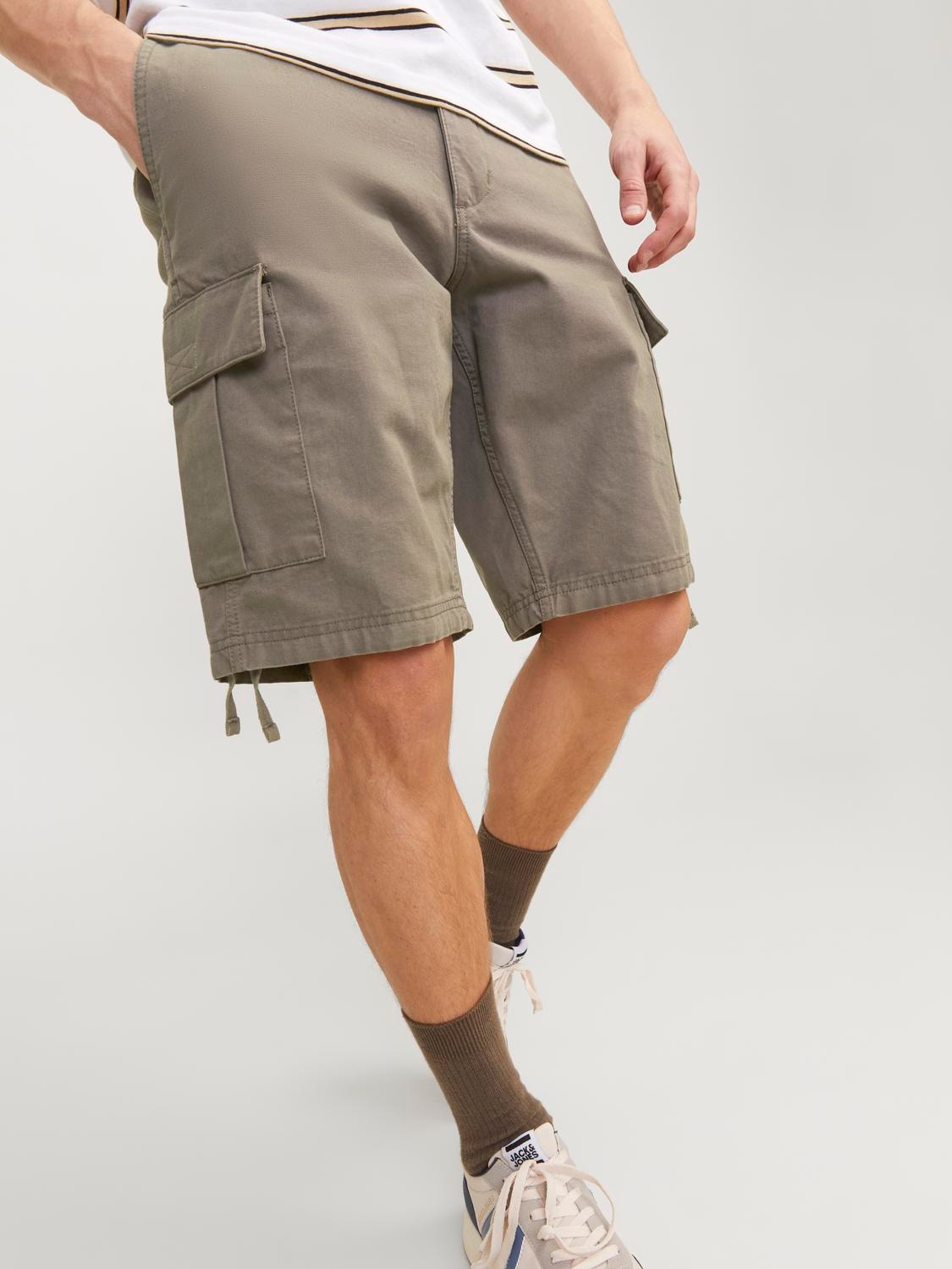 Jack & Jones Regular Fit Cargo shorts -Bungee Cord - 12248685