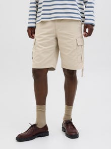 Jack & Jones Krój regularny Krótkie bojówki -Moonbeam - 12248685