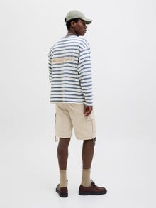 Jack & Jones Krój regularny Krótkie bojówki -Moonbeam - 12248685