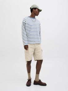 Jack & Jones Krój regularny Krótkie bojówki -Moonbeam - 12248685
