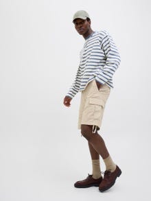 Jack & Jones Krój regularny Krótkie bojówki -Moonbeam - 12248685