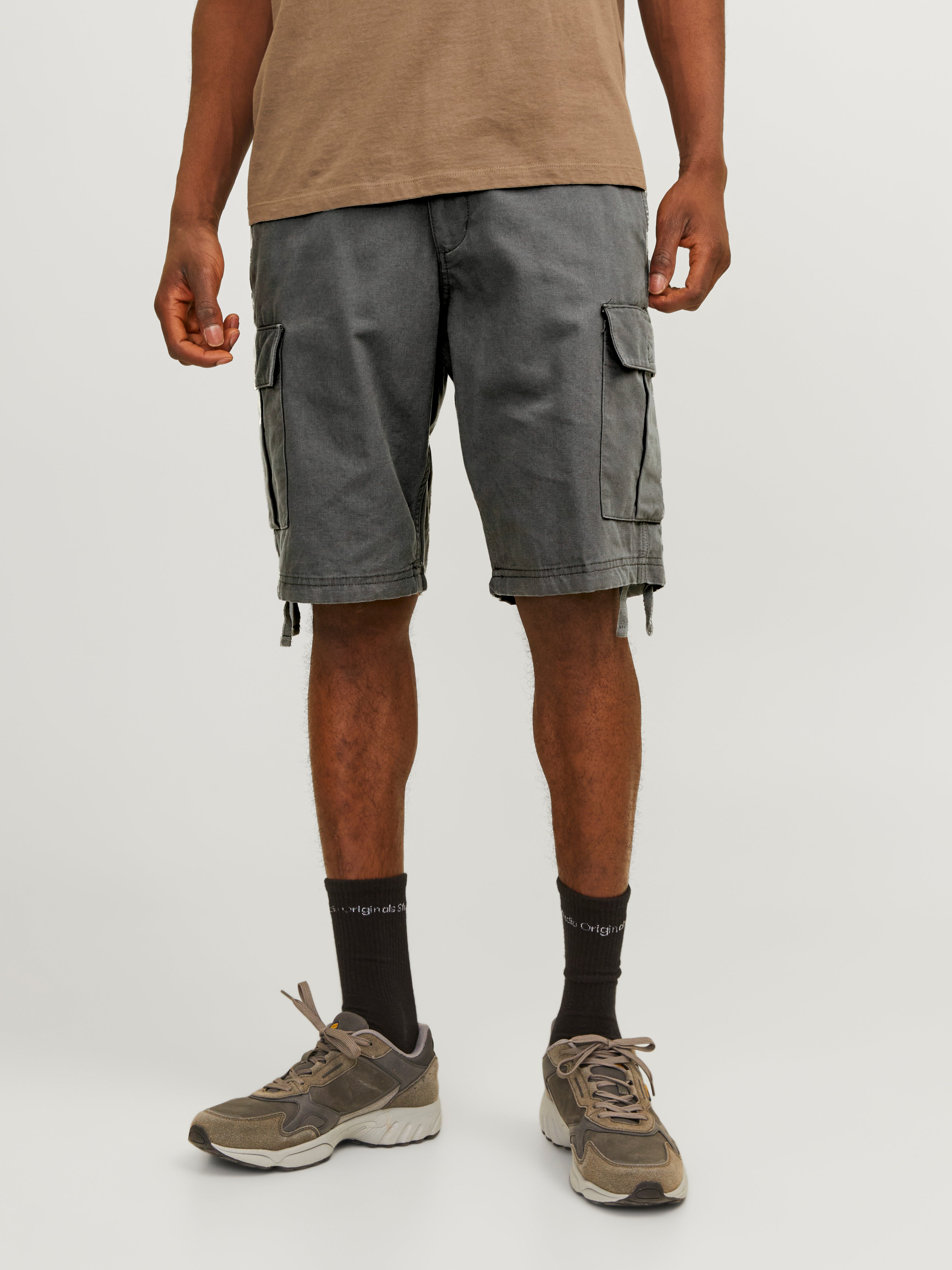 Jack & Jones Regular Fit Cargo shorts -Asphalt - 12248685