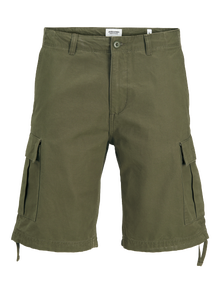 Jack & Jones Krój regularny Krótkie bojówki -Olive Night - 12248685