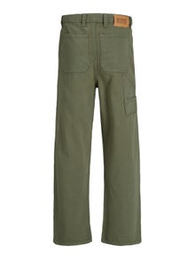 Jack & Jones JJICHRIS JJUTILITY MF 875 JNR Relaxed Fit Τζιν Για αγόρια -Deep Lichen Green - 12248783