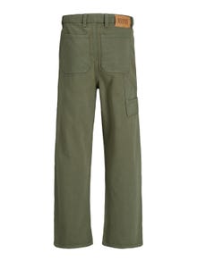 Jack & Jones JJICHRIS JJUTILITY MF 875 Relaxed Fit Jeans Til drenge -Deep Lichen Green - 12248783