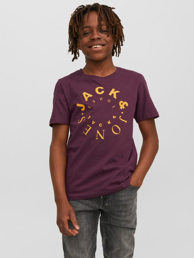 Jack & Jones Pack de 3 T-shirt Logo Pour les garçons - 12248802