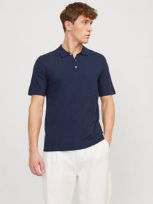 Jack & Jones Einfarbig T-shirt -Navy Blazer - 12248819