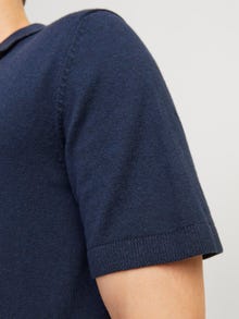 Jack & Jones Gładki T-shirt -Navy Blazer - 12248819