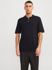 Jack & Jones Enfärgat T-shirt -Black - 12248819