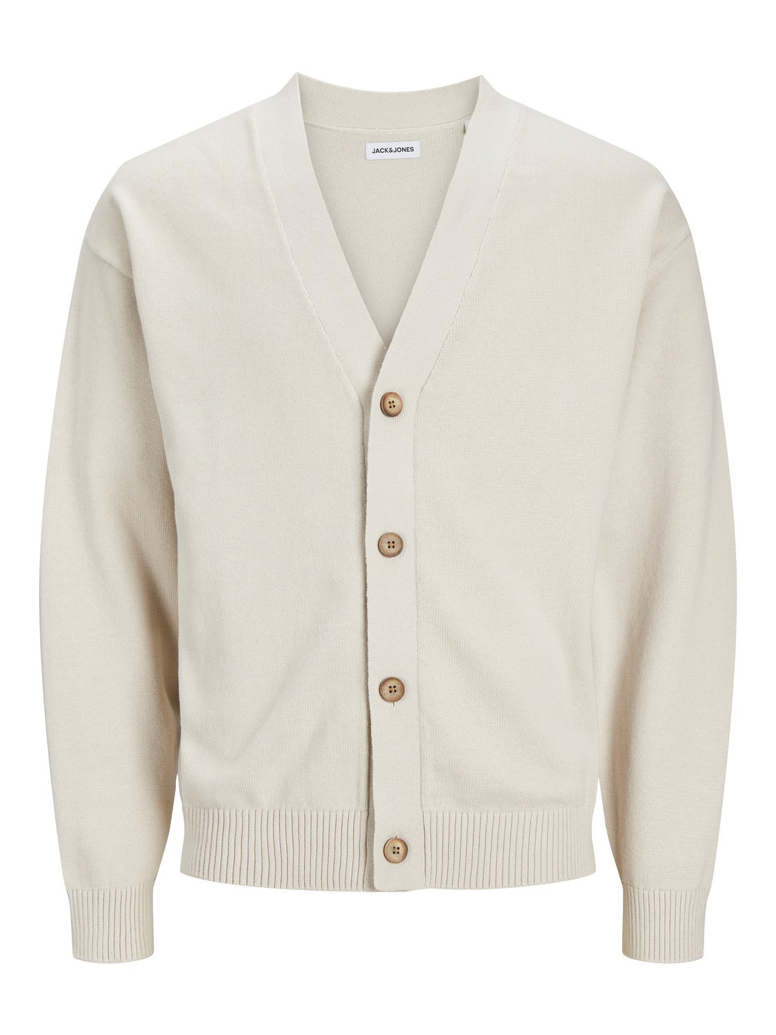 Einfarbig Strickjacke | Weiß | Jack & Jones® 