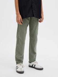 Jack & Jones Klasikinės kelnės Jaunimui -Agave Green - 12248903