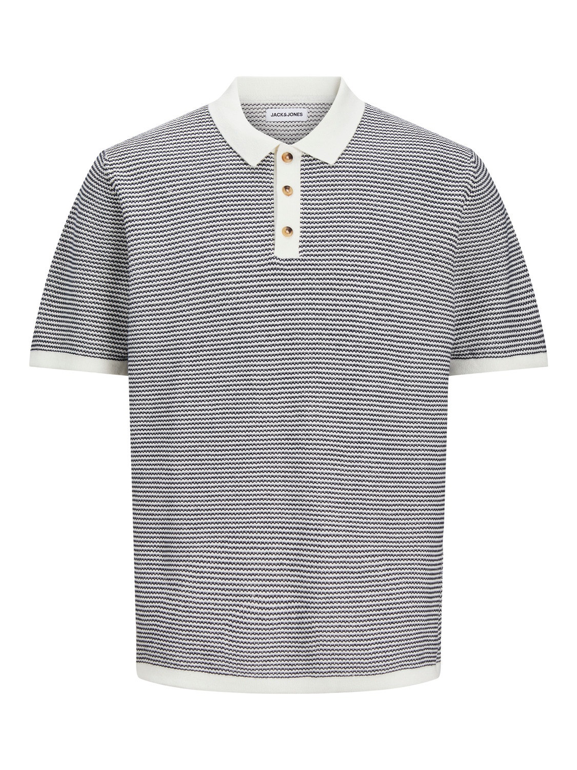 Jack & Jones Striped T-shirt -Navy Blazer - 12248910