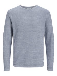 Jack & Jones Bez vzoru Svetr s okrouhlým výstřihem -Pacific Coast - 12248917